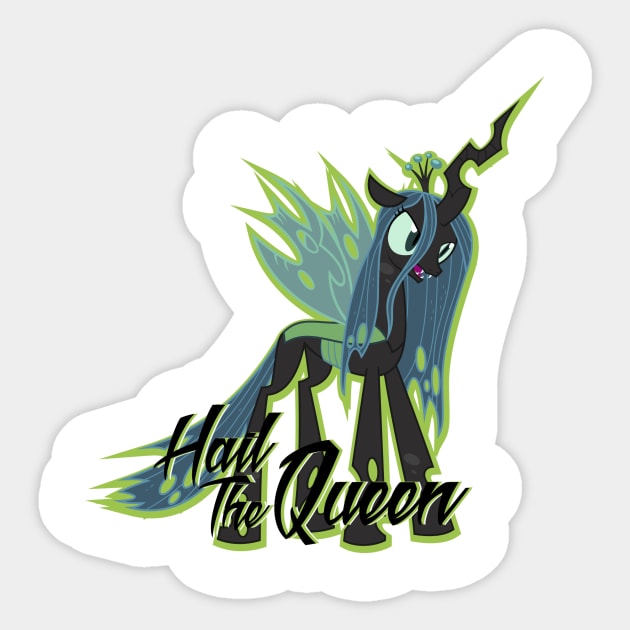 Hail the Queen Sticker by Arivp